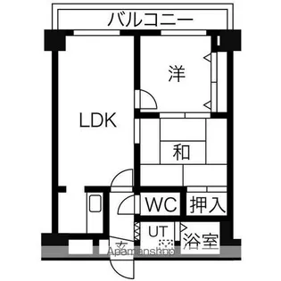 クレストコート【702号室】の間取り