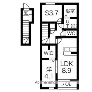 C.COURT【2階】の間取り