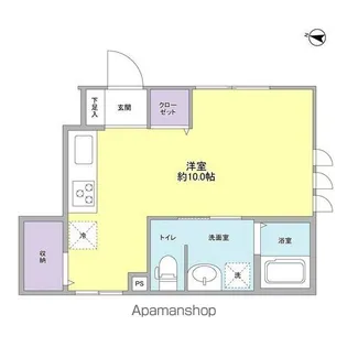 ミルクリーク桜台【1階】の間取り