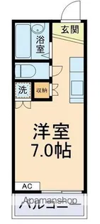 クラランス渡鹿【404号室】の間取り