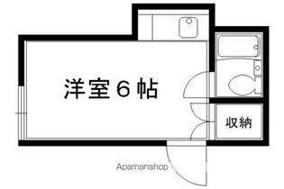 ハイツ紫峯【201号室】の間取り