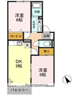 サンライト I【1階】の間取り