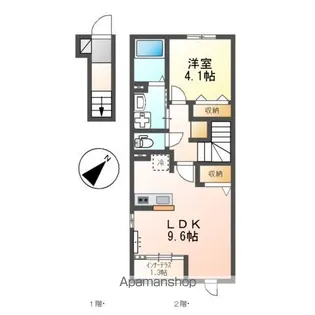 スターテラスひうち【2階】の間取り