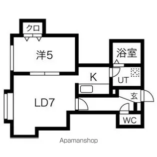 RITZ ONE【3階】の間取り