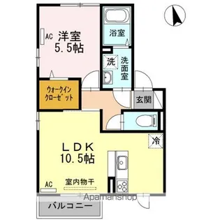 SEKUTO A棟【2階】の間取り