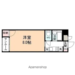 メゾン藤【203号室】の間取り