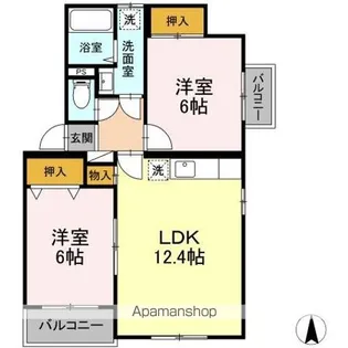 ピュアステージIII【1階】の間取り