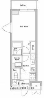 NーSTAGE下総中山【4階】の間取り