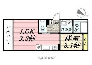 REGALEST ASTERMN【2階】の間取り