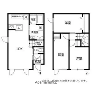 クローバーハイツⅡ【101号室】の間取り