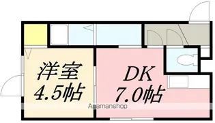 サニーパール田家【10A号室】の間取り