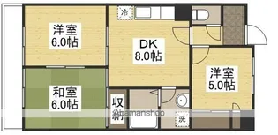 リアライズ円山【1階】の間取り