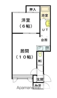 ファーレⅠ【103号室】の間取り
