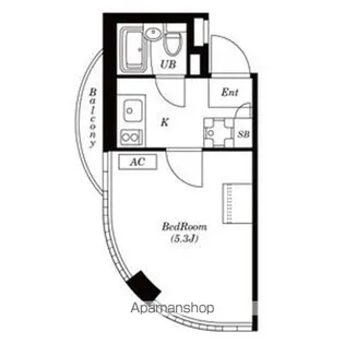 東京都世田谷区瀬田2丁目【マンション】の間取り