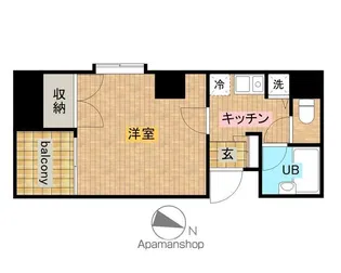 アリーチェ板橋弥生町【4階】の間取り