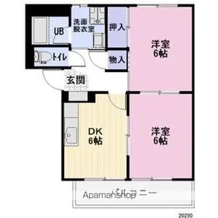 SURPLUS21【202号室】の間取り