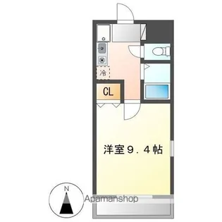 レジデンス尾州【2階】の間取り
