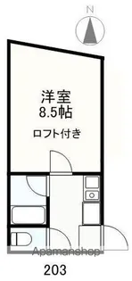 メサヴェルデ木太【2階】の間取り