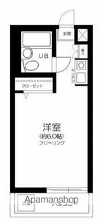 ADX新宿河田町(キーウエスト河田町)【3階】の間取り