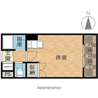 永代町壱番館【4階】の間取り