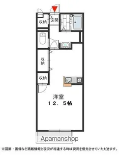 アンシャンテ宮の森 Ⅰ【101号室号室】の間取り