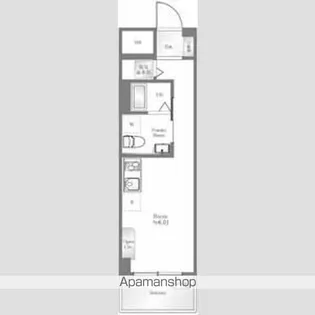 初台スカイレジテル【5階】の間取り
