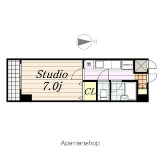 パルフェ・シャンブル千葉【5階】の間取り