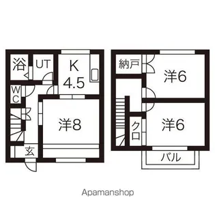 オリザⅠ【A号室】の間取り