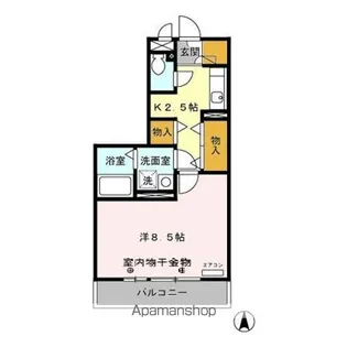 PRISMIC【3階】の間取り