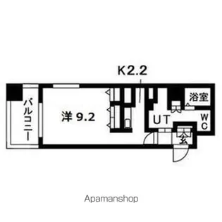 N.S.ZEAL 大曽根【14階】の間取り