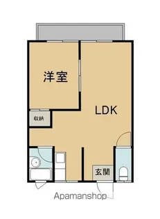 メゾンスペリア【203号室】の間取り