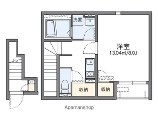 レオネクスト笹木野【203号室】の間取り