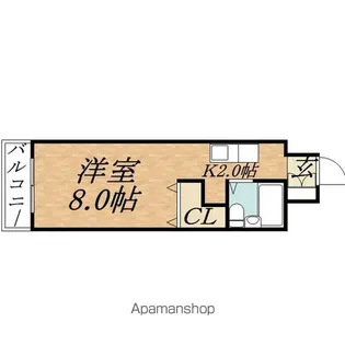 ラメール円山公園【3階】の間取り