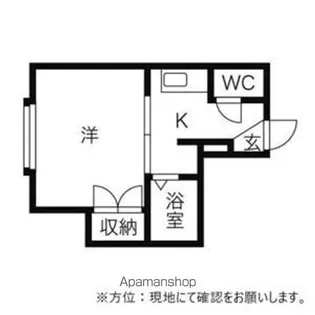COMEE’S南郷13丁目(コミーズ南郷13丁目)【108号室】の間取り