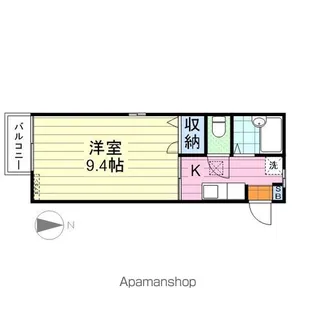 サンライト福田町【101号室】の間取り