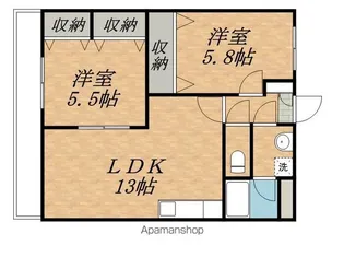 マナ・オリンピア【103号室】の間取り