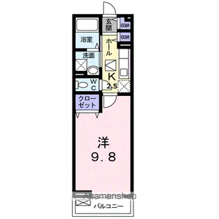 デスパシオ【1階】の間取り