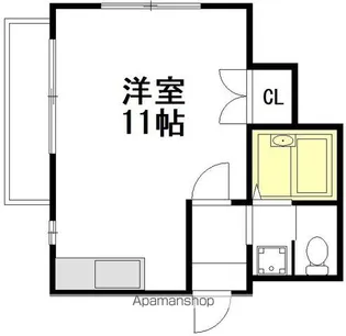 セイレジデンスII【102号室】の間取り