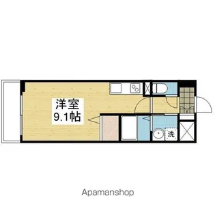 フォレスト・グランテラス【607.号室】の間取り