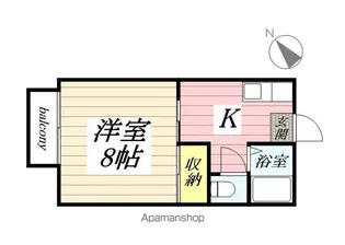 高天リリックス【105号室】の間取り
