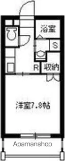 葉月館Ⅲ【5階】の間取り