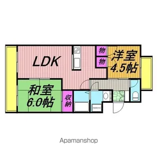グレース松戸Ⅳ【2階】の間取り