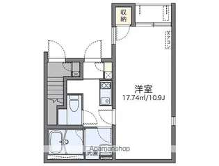 レオネクスト北条【103号室】の間取り