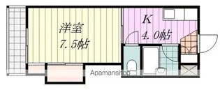 デコール余戸【512号室】の間取り