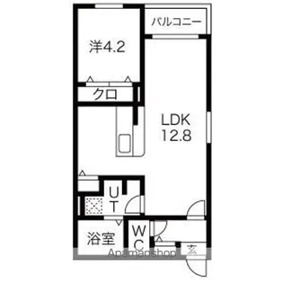 Courage Square Ⅱ【3階】の間取り