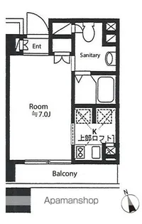 カスタリア戸越駅前【5階】の間取り