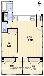 東京都墨田区両国3丁目【マンション】の間取り
