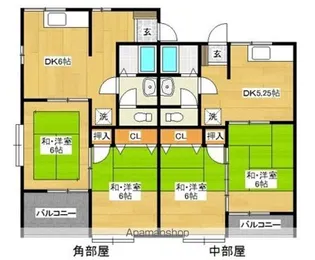メゾン吉尾【2階】の間取り