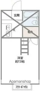 クロノス茅ヶ崎【2階】の間取り