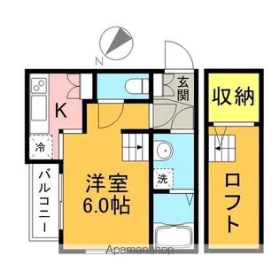 スプレンダー博多駅東【1階】の間取り
